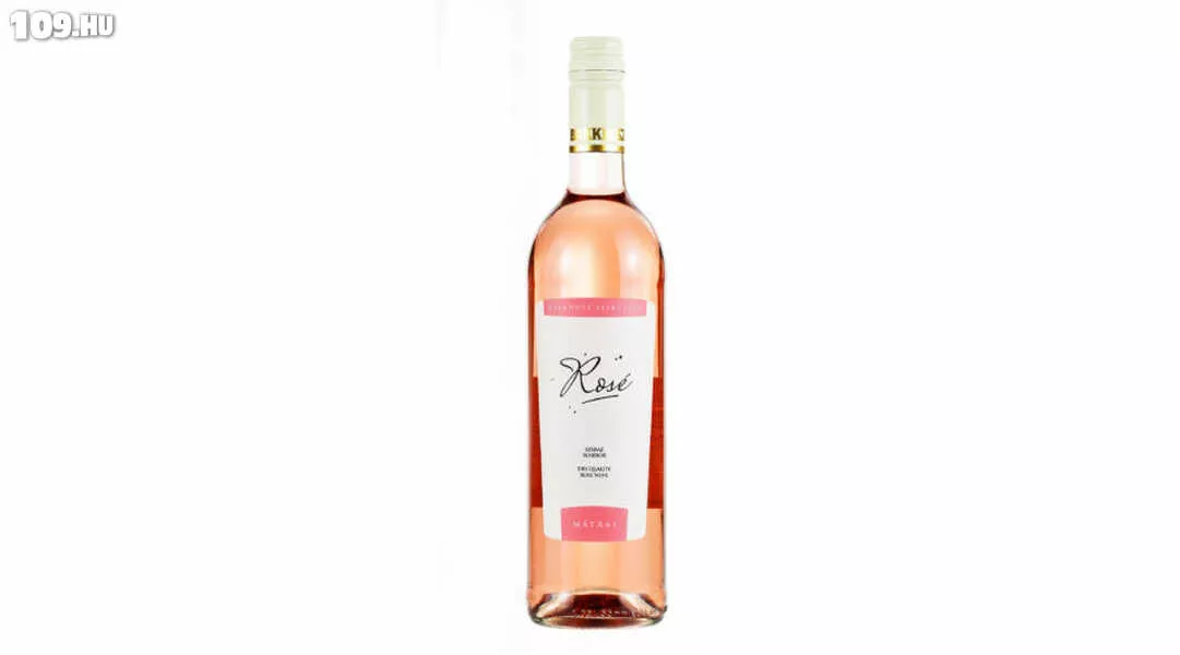Palackozott bor - Mátrai Rosé Cuveé száraz 0,75l