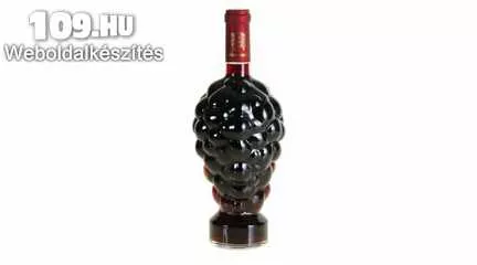 Szőlő formájú bor - Mátrai Kékfrankossal töltve 0,75l